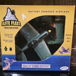 Backyard Flyer Battery Powered Airplane - Green